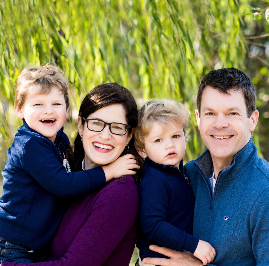 Lauren Hoffer and family