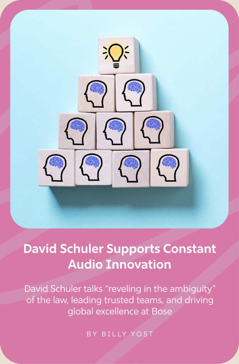 David Schuler Supports Constant Audio Innovation