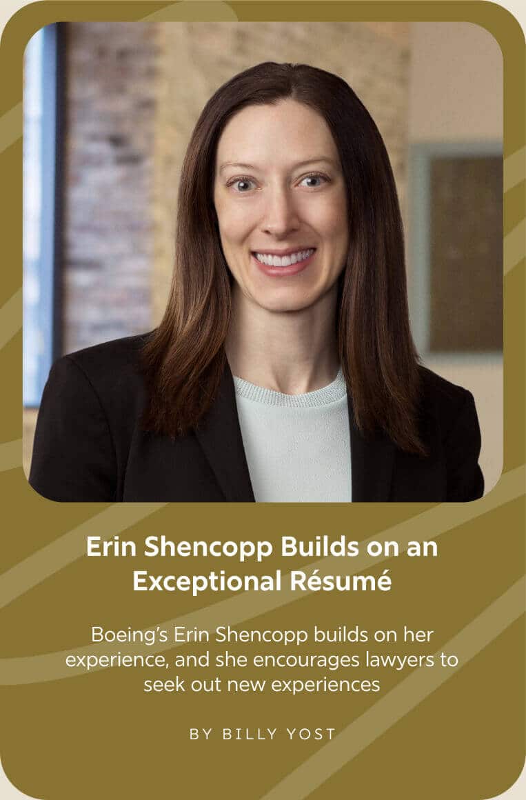 Erin Shencopp Builds on an Exceptional Résumé