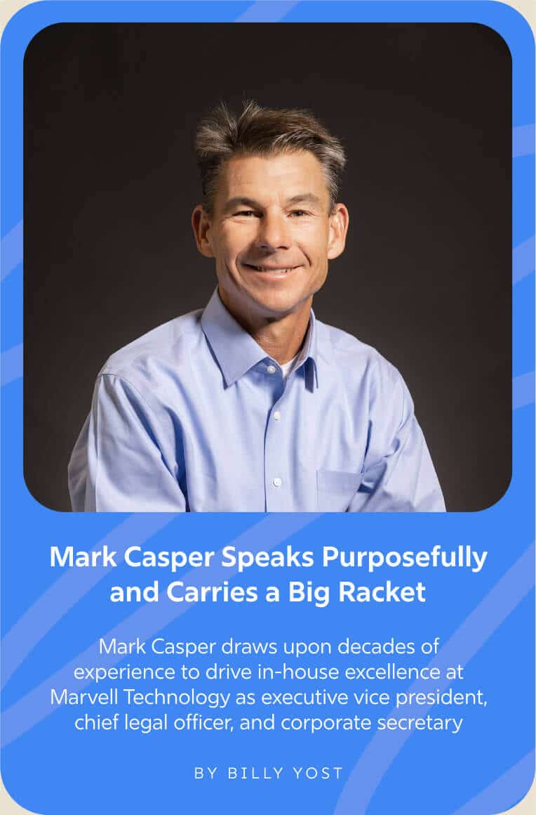 Mark Casper Speaks Purposefully and Carries a Big Racket