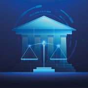 an AI Justice Court Technology Concept