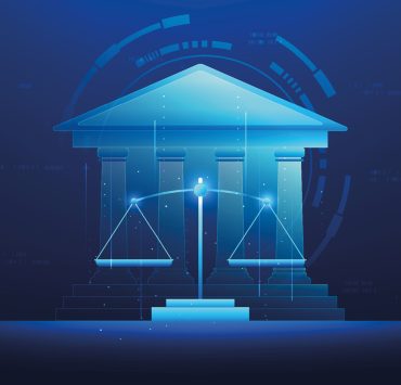 an AI Justice Court Technology Concept