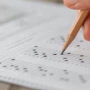 Bar exam test, representing the NextGen Bar Exam's emphasis on practical skills for future attorneys.