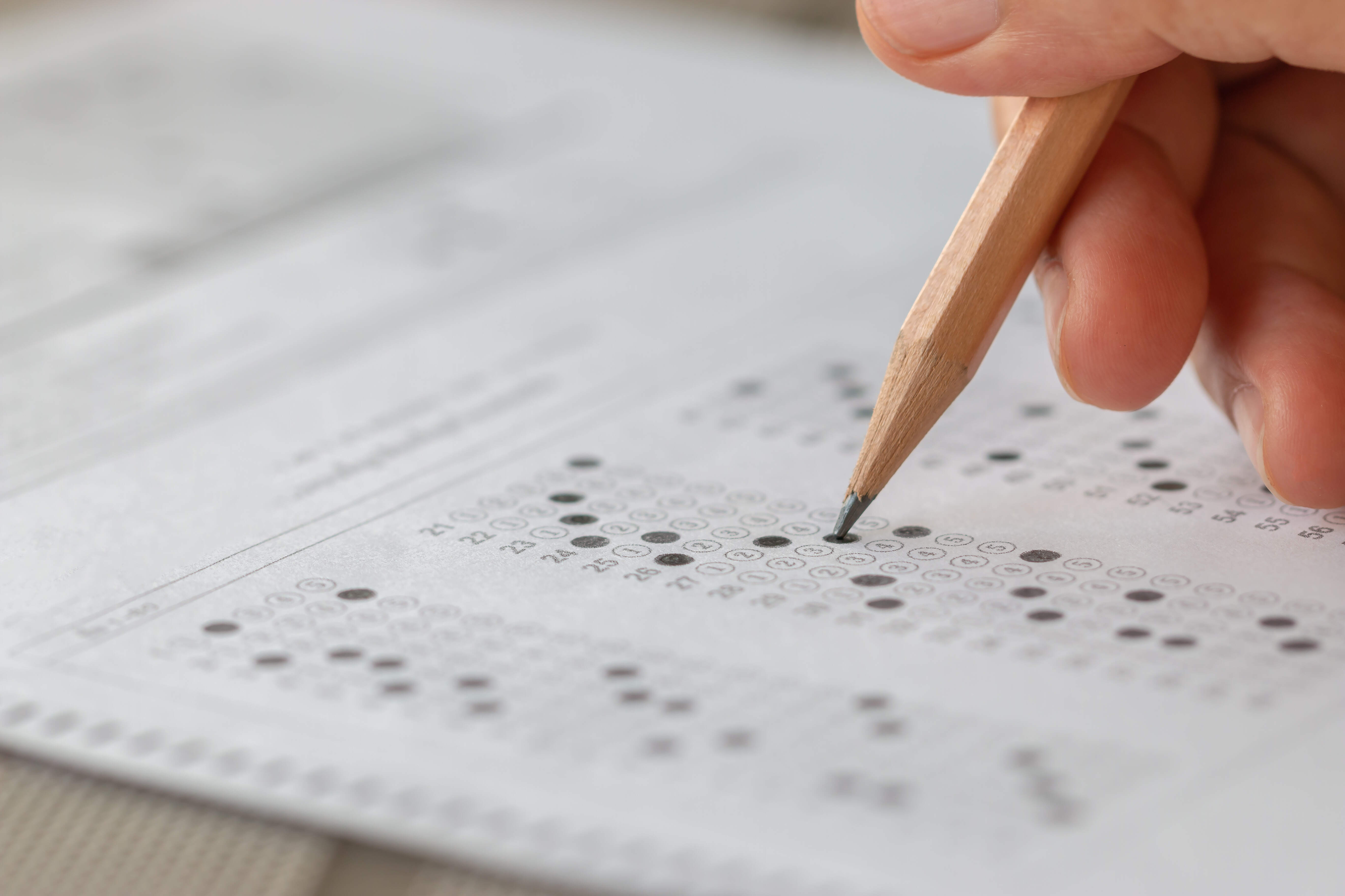 Bar exam test, representing the NextGen Bar Exam's emphasis on practical skills for future attorneys.