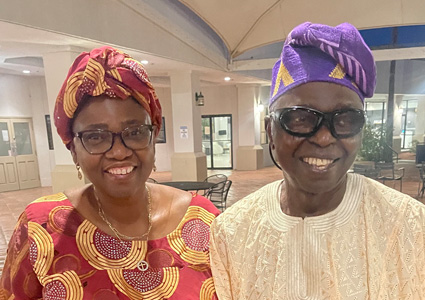 Abimola's parents - Mr & Mrs Oladokun