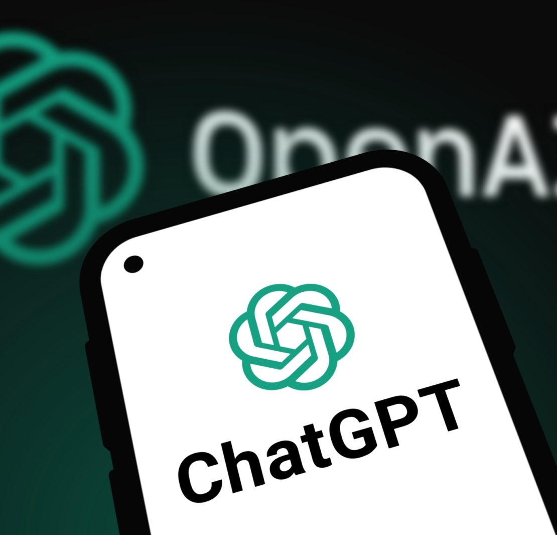 ChatGPT application displayed on a smartphone as OpenAI faces lawsuits from eight US states over safety concerns.