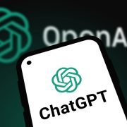 ChatGPT application displayed on a smartphone as OpenAI faces lawsuits from eight US states over safety concerns.