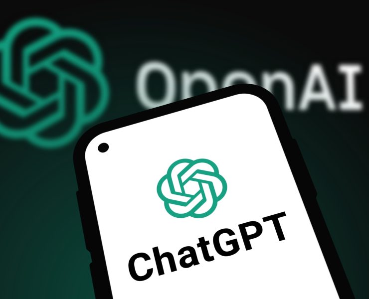 ChatGPT application displayed on a smartphone as OpenAI faces lawsuits from eight US states over safety concerns.