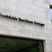 Freshfields office building as the law firm considers spinning off its AI technology division into a separate business.
