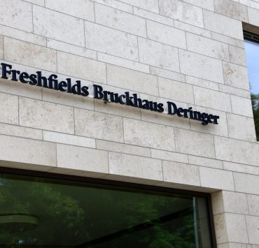 Freshfields office building as the law firm considers spinning off its AI technology division into a separate business.